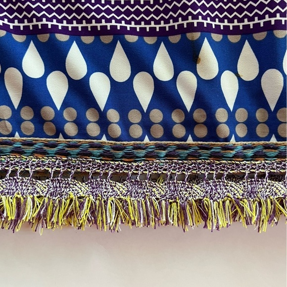 Trina Turk Brooke Midi Dress Halter Multicolored - Size M - Picture 9 of 9